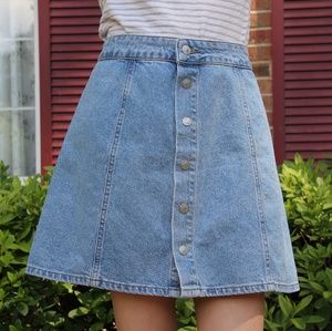 PULL&BEAR denim skirt